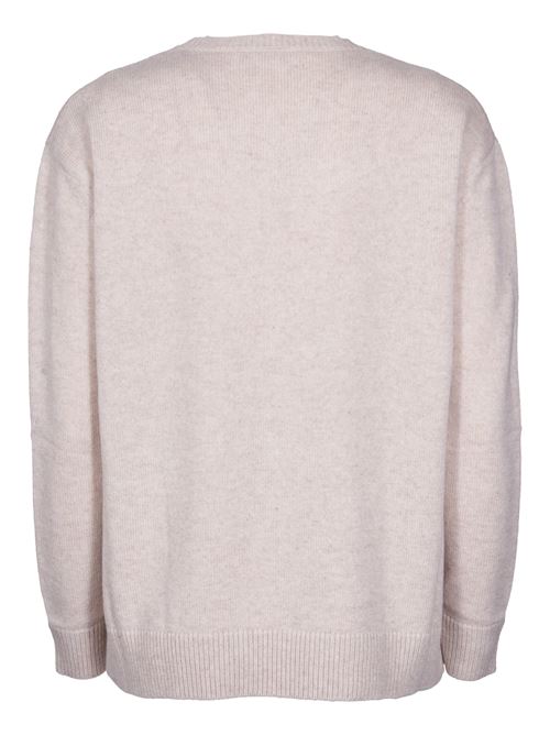 PULLOVER IN LANA, CACHEMIRE E PAILLETTE PLATA MAX MARA | 2421366222600026